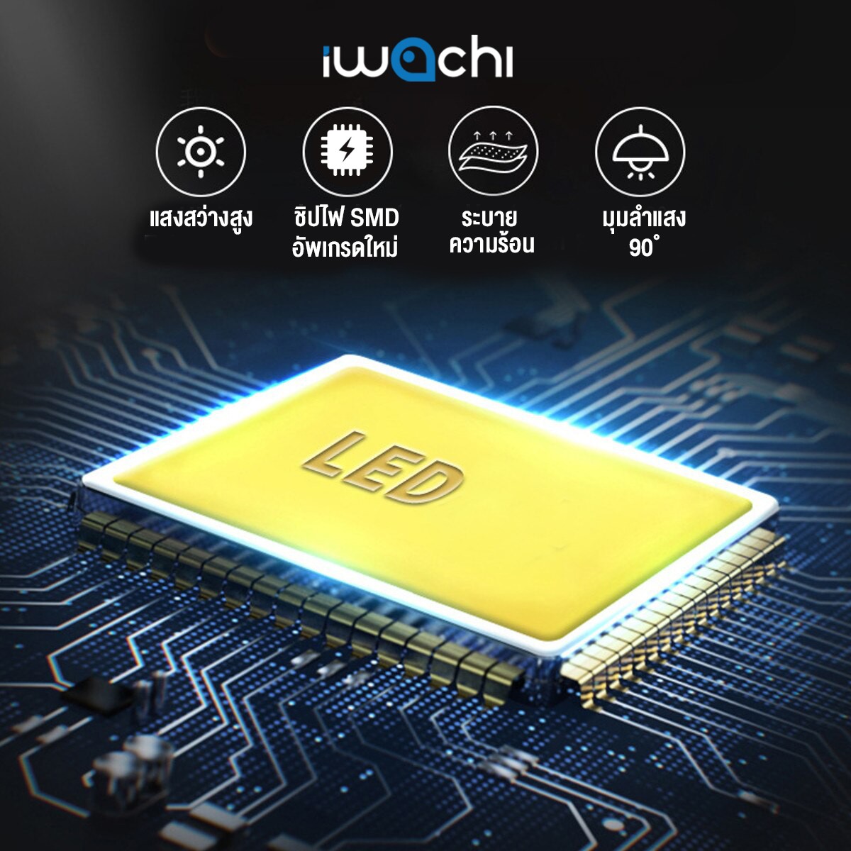 โคมไฮเบย์ รุ่น UFO-J LED 200w แสงขาว