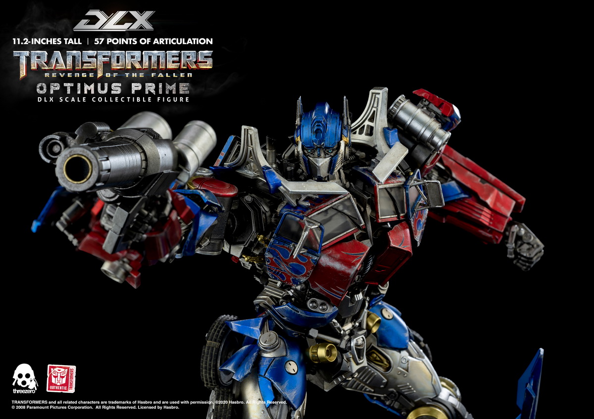 threezero 3Z0163 DLX Transformers: Revenge of the Fallen - Optimus Prime