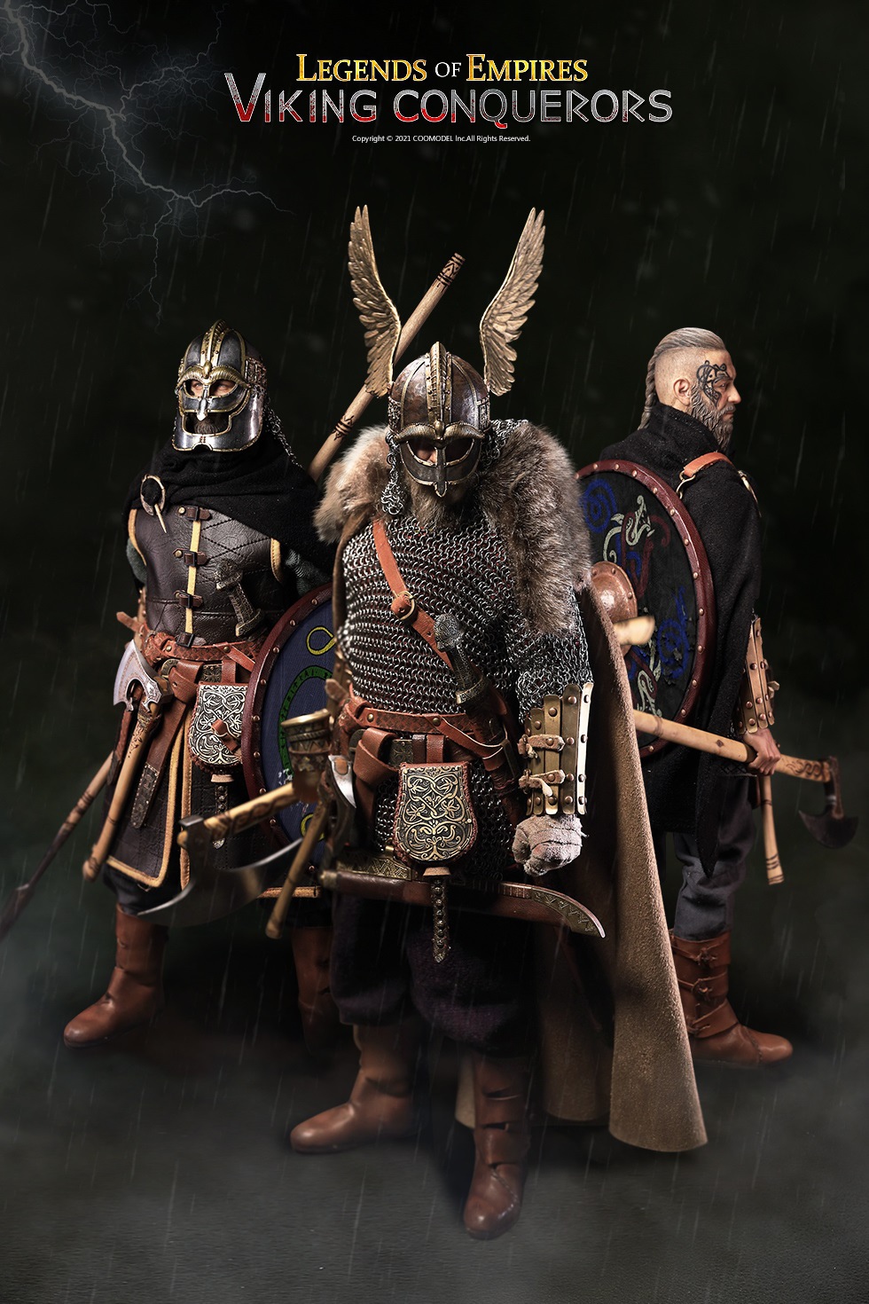 COOMODEL EL001 1/6 LEGNGDS OF EMPIRES: VIKING CONQUERORS - WARRIOR (STANDARD VERSION)