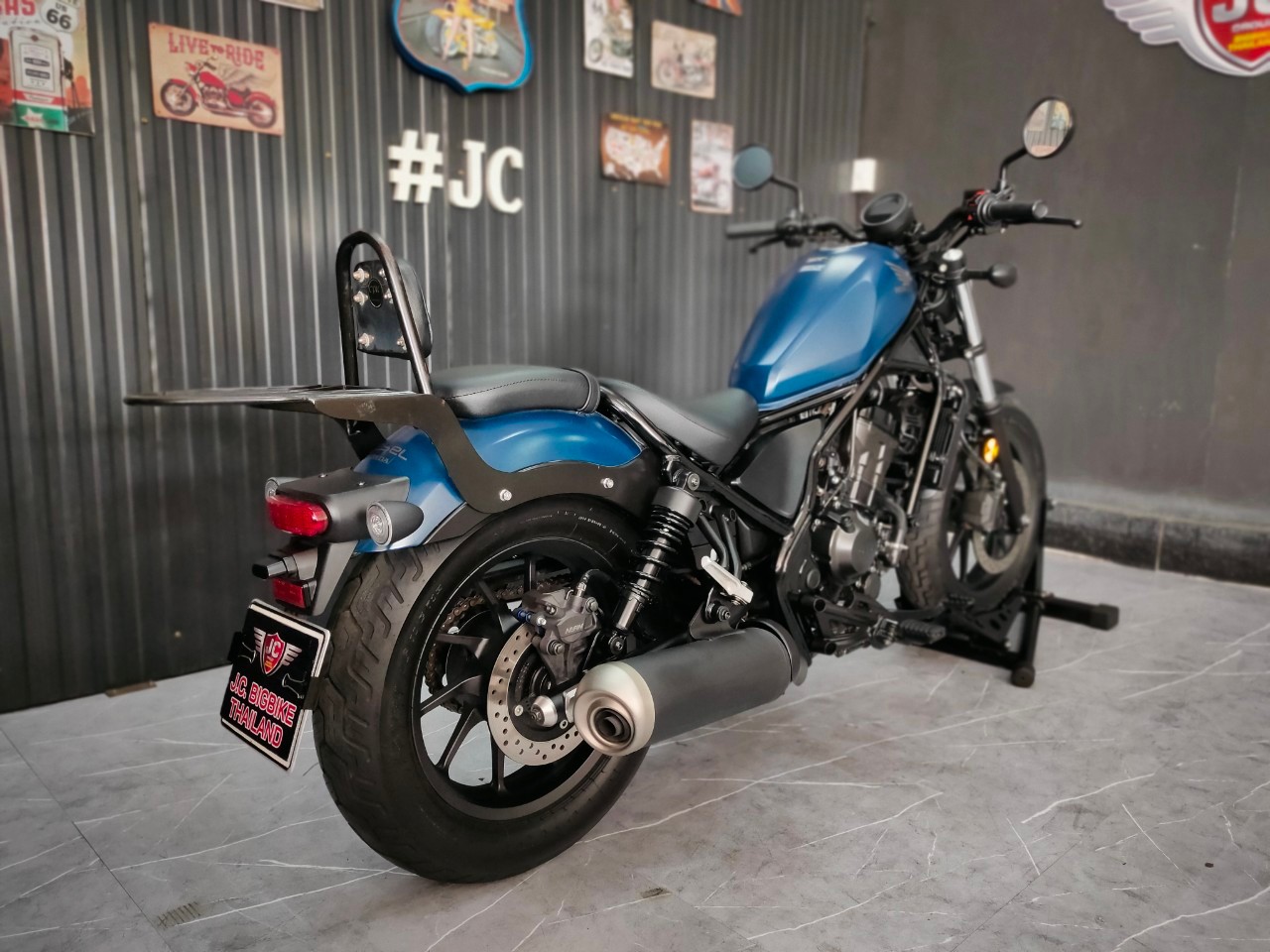 Cruiser รุ่นเล็กเข้าใหม่อีกคัน HONDA REBEL300 โฉม LED ปี2020 ✨นางฟ้าสวยใส✨ หาตัวจับยาก