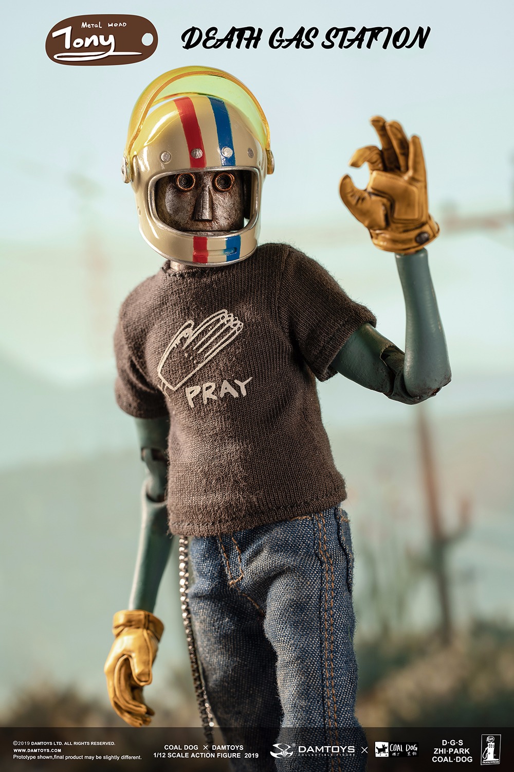 DAMTOYS x COALDOG PES020 1/12 Death Gas Station Series - Iron Head Tony