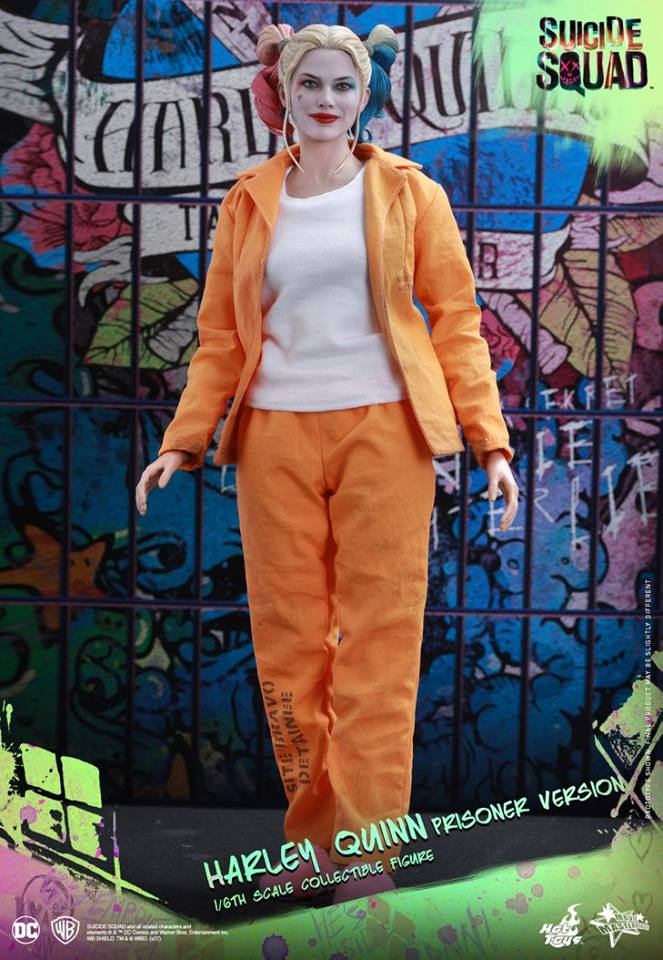 Hot Toys MMS407 SUICIDE SQUAD - HARLEY QUINN (PRISONER VERSION)