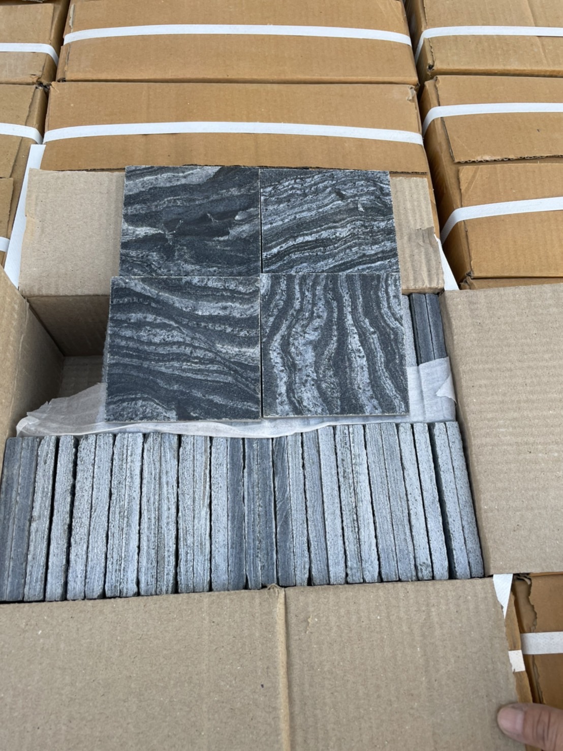 หินธรรมชาติ Silver Grey