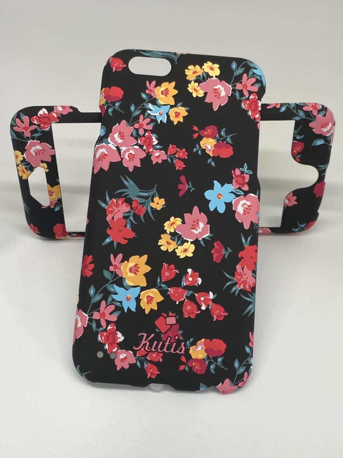 เคสคูทิส(Kutis)เคสไอโฟน6,6S(ลายดอกไม้หลากสี)มาใหม่ เคสประกบหน้า-หลัง เคสเรืองแสง เคสลายวินเทจ ร้านSuperhero Klongthom