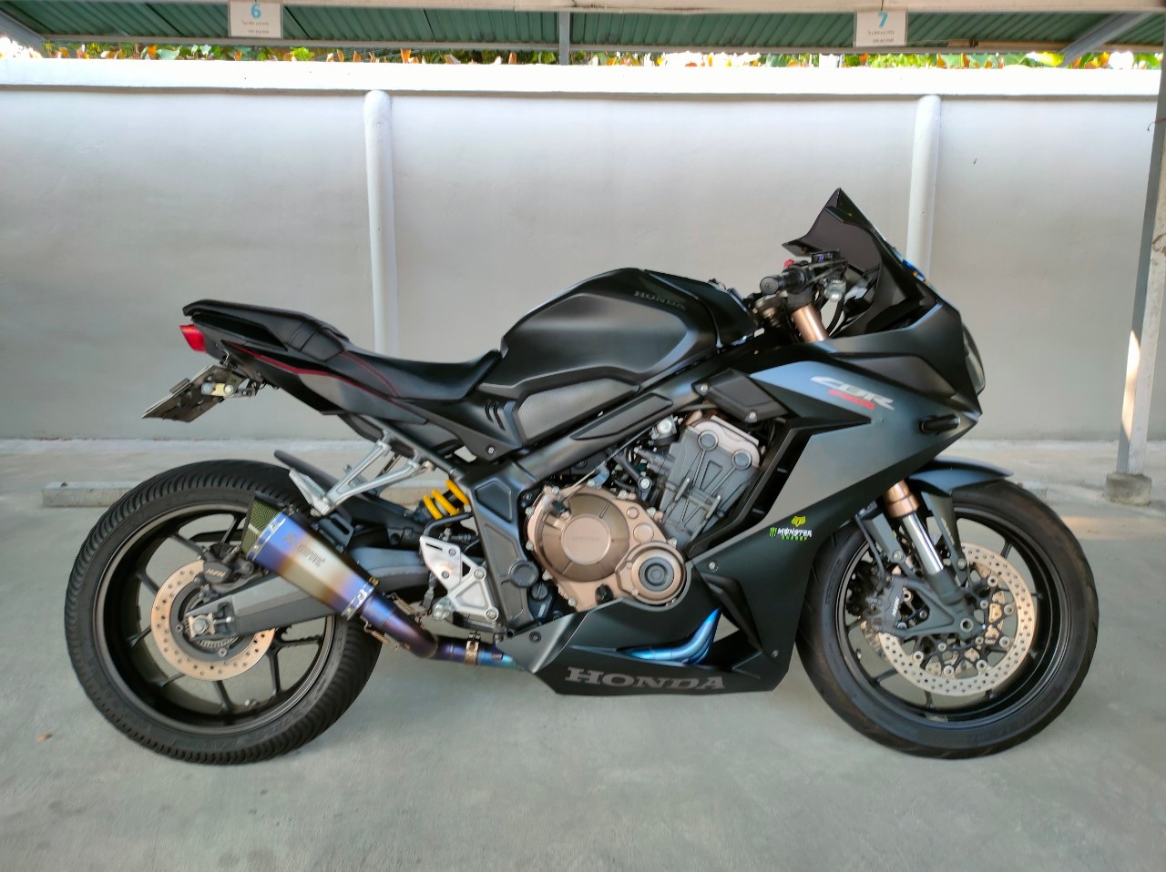 เข้าใหม่_เทิร์นมา_ราคาดีย์ 💥โปรฟรีดาวน์ จ่าย ⭕ บาท‼️ HONDA CBR650R จดปี 2021 โมเดล19