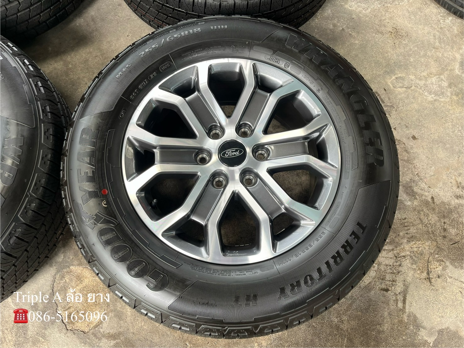 ✨ล้อแม็กพร้อมยางใหม่ป้ายแดง✨Ford Everest รุ่นใหม่ล่าสุด ขอบ 18💥ปี 25💥💖ใหม่กริ๊บ💖