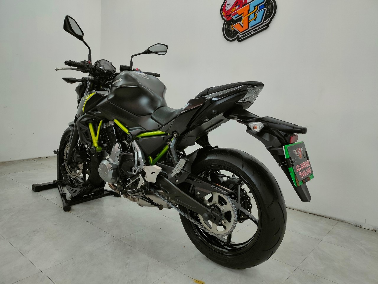 KAWASAKI Z650 ปี2018 รถ 1 ใน 1000 ใหม่กว่านี้ไม่ได้ละ 25กิโลแท้ รถใหม่ดีๆนี่เอง