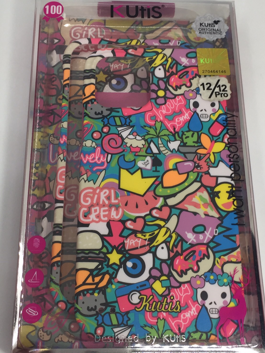 เคสคูทิส(Kutis)เคสไอโฟน12/12PRO(ลายStreet)มาใหม่ เคสประกบหน้า-หลัง เคสเรืองแสง เคสลายวินเทจ ร้านSuperhero Klongthom