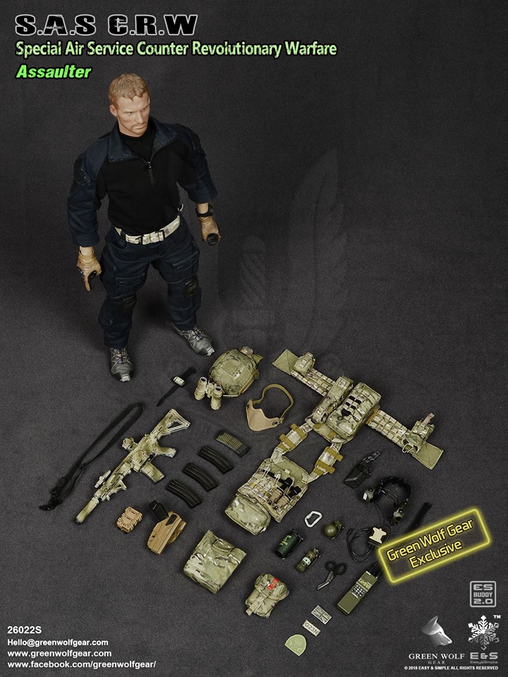 Easy&Simple 26022S S.A.S Counter Revolutionary Warfare Assaulter (Limited 100 sets)