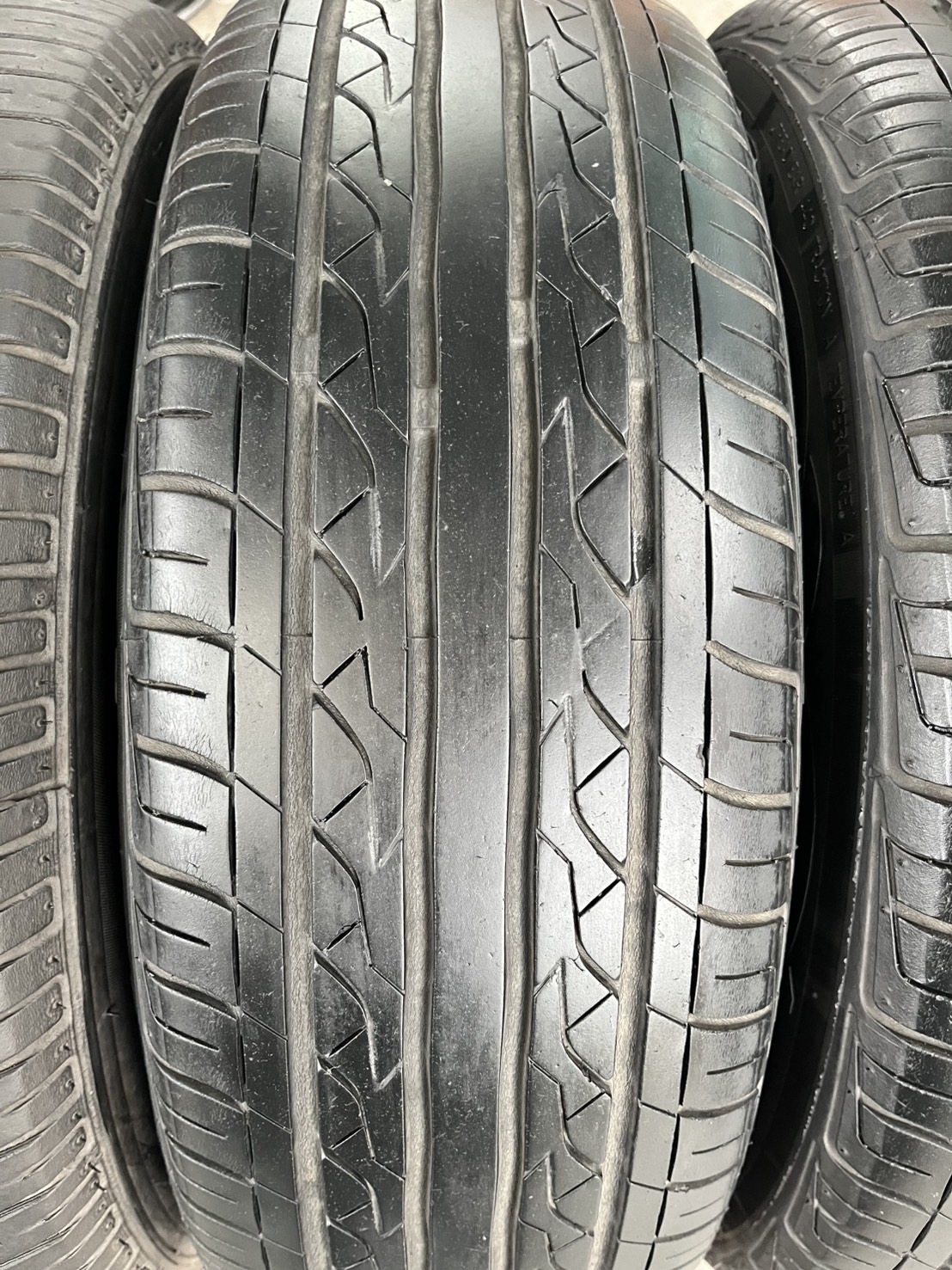 ✨ล้อกระทะ 4รู100✨Nissan ขอบ 14 พร้อมยาง 185-65-14 ปี 20