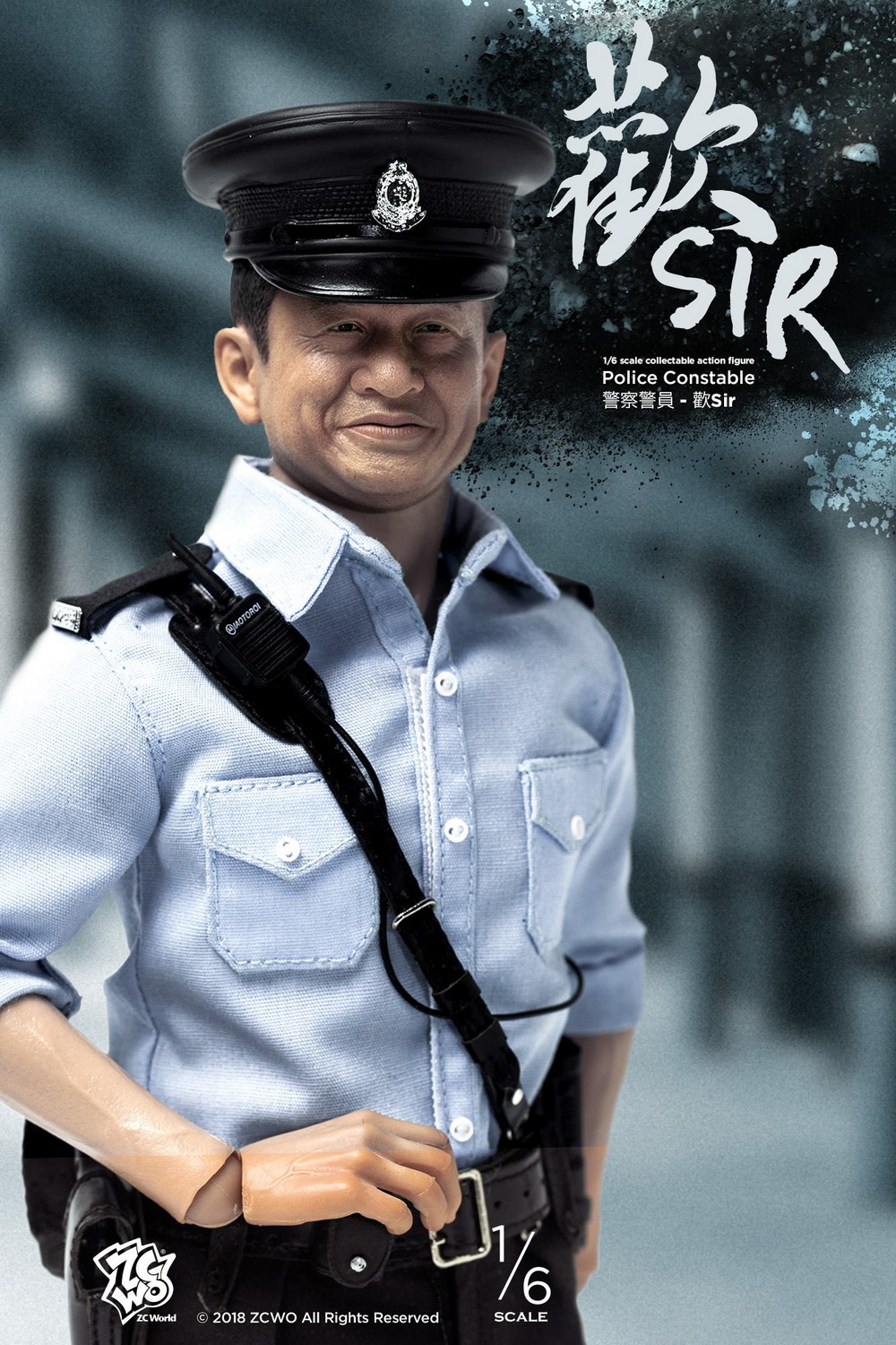 ZCWO ZC291 1/6 Police Constable - Happy Sir