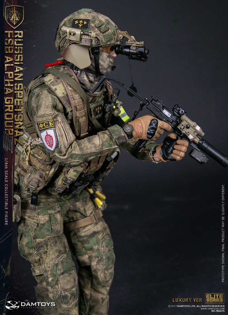 DAMTOYS 78047A RUSSIAN SPETSNAZ - FSB ALPHA GROUP (LUXURY VER)