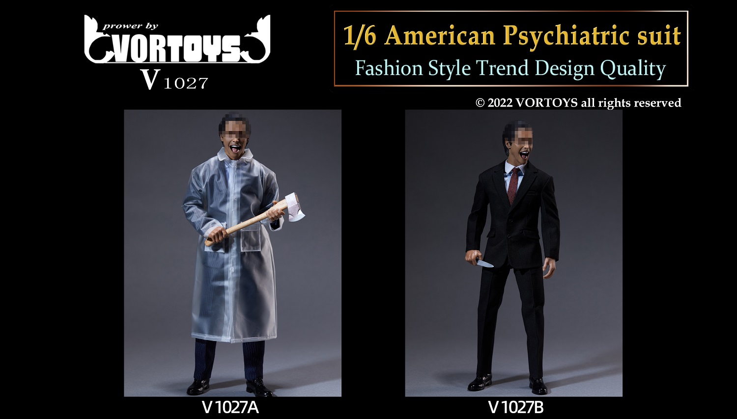 VORTOYS V1027 1/6 American Psychiatric Suit