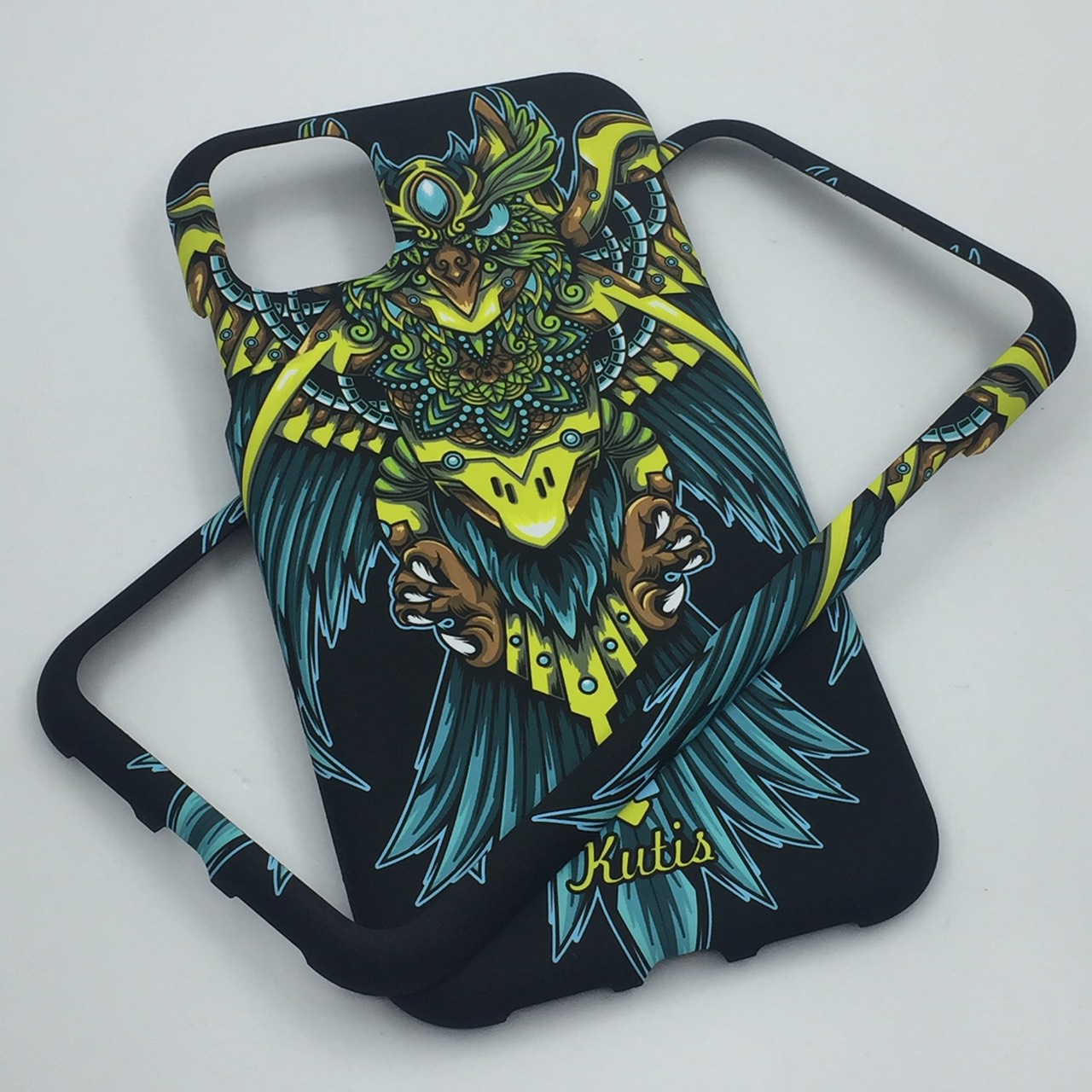 เคสคูทิส(Kutis)เคสไอโฟน11G(ลายครุฑ)มาใหม่ เคสประกบหน้า-หลัง เคสเรืองแสง เคสลายวินเทจ ร้านSuperhero Klongthom