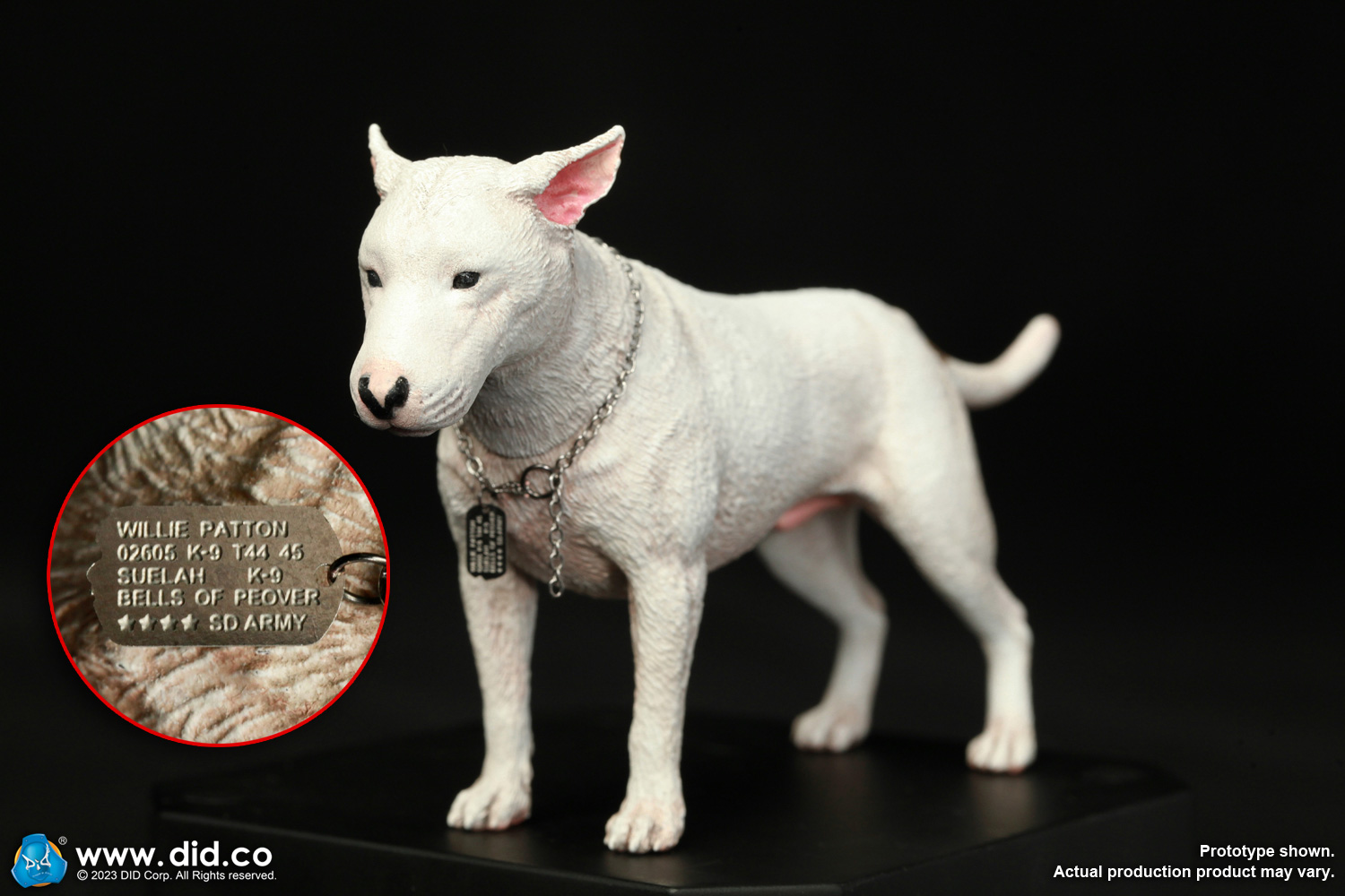 DID A80164+E60071 1/6 WWII General of the United States Army - George Smith Patton Jr.+Accessory Kit