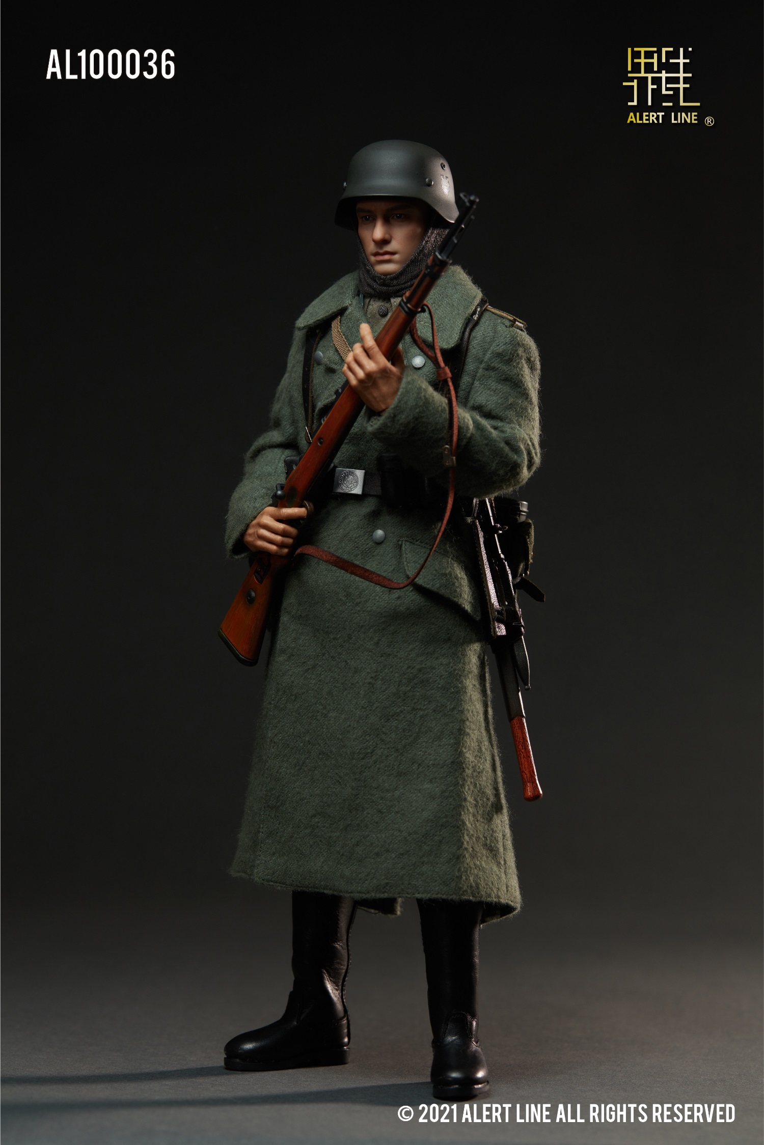 Alert Line AL100036 1/6 WWII German Army Soldier