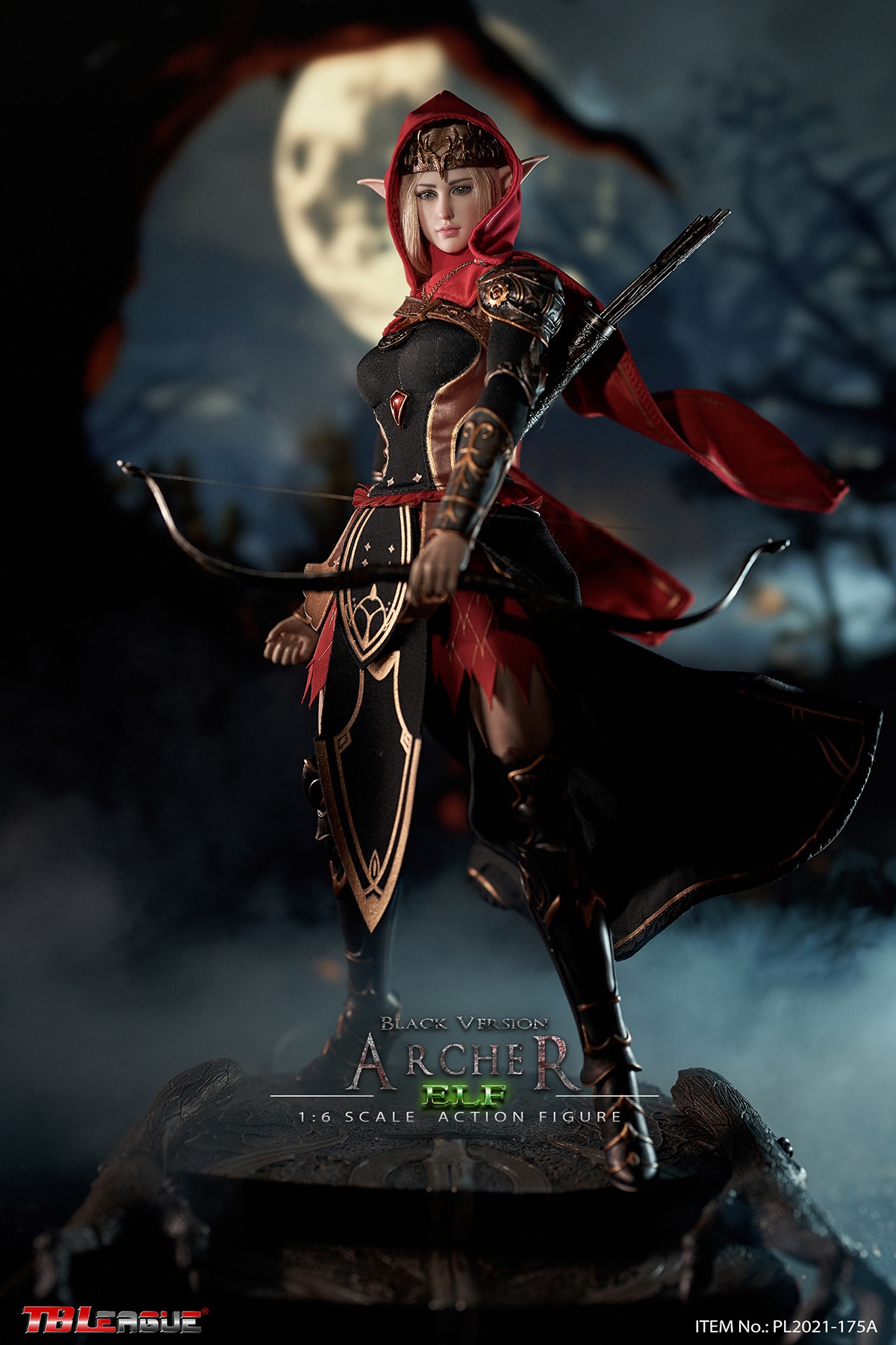 TBLeague PL2021-175A 1/6 ELF ARCHER (Black Version)