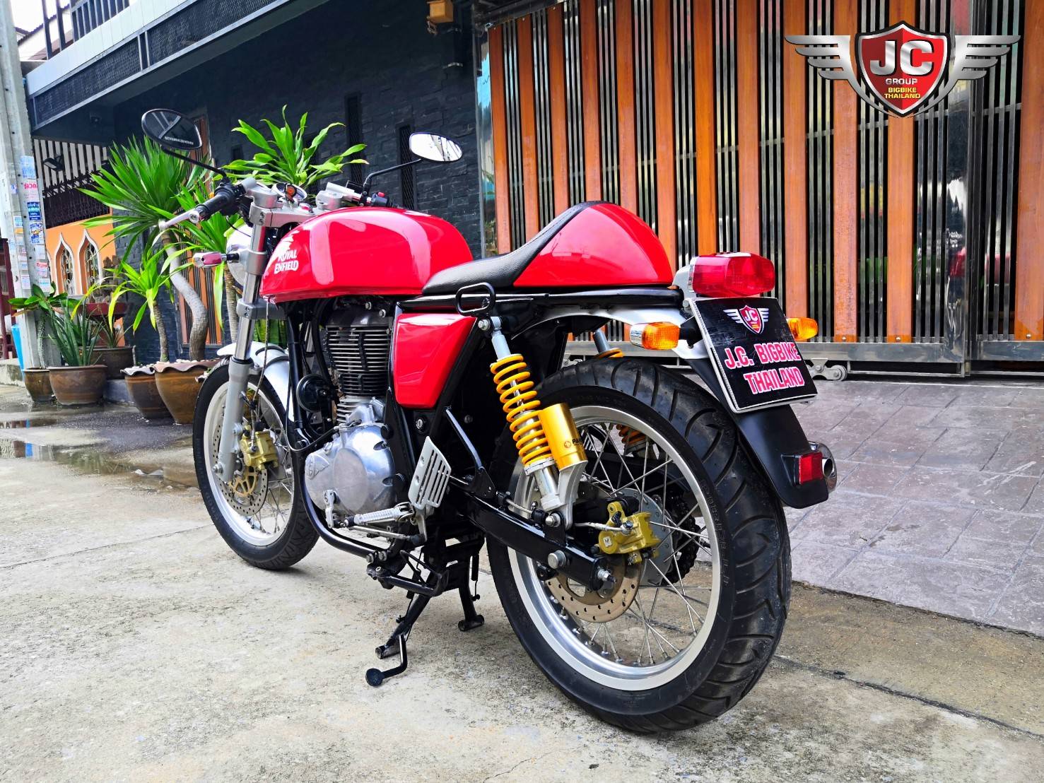 😘 Café Racer ก็มา 💨 #Royal Enfield Continental GT535 สายจอด ไมล์ท้ 1,xxxโล