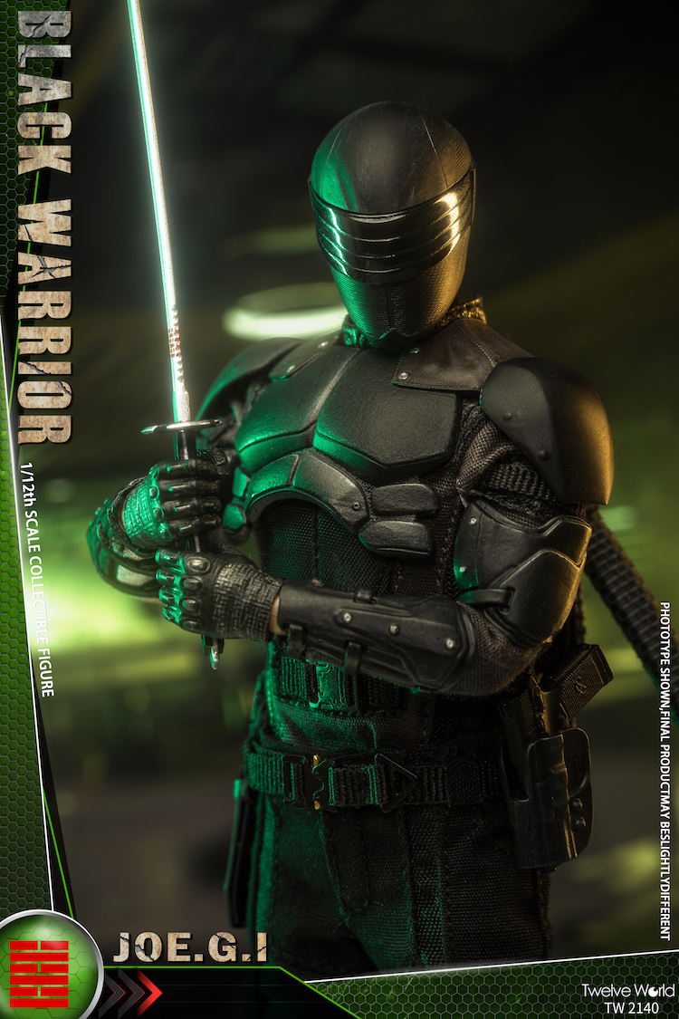 TWTOYS TW2140 1/12 JOE.G.I - BLACK WARRIOR