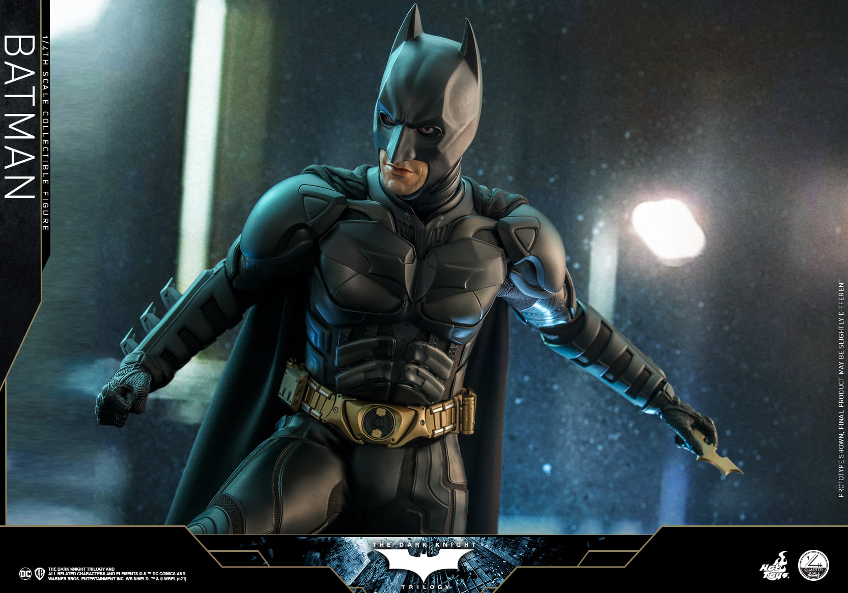 Hot Toys QS019 1/4 The Dark Knight Trilogy - Batman
