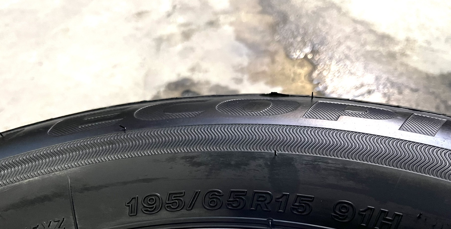 ✨ยางใหม่ป้ายแดง✨195-65-15 Bridgestone💖สวยกริ๊บ🚗ถอดจากรถใหม่ป้ายแดง