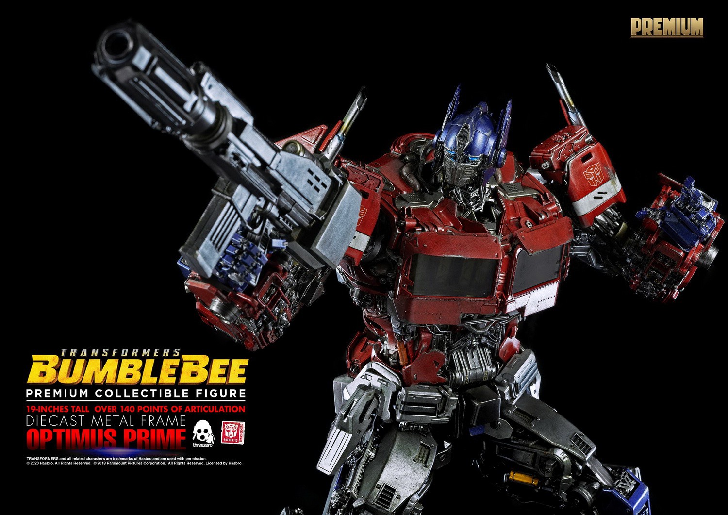 threezero 3Z0162 Transformers: BumbleBee - PREMIUM Optimus Prime