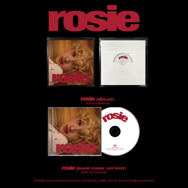 [รับกด+นำเข้าสินค้า] ROSE (BLACKPINK) - first studio album rosie ไม่มีของแถมเว็บ
