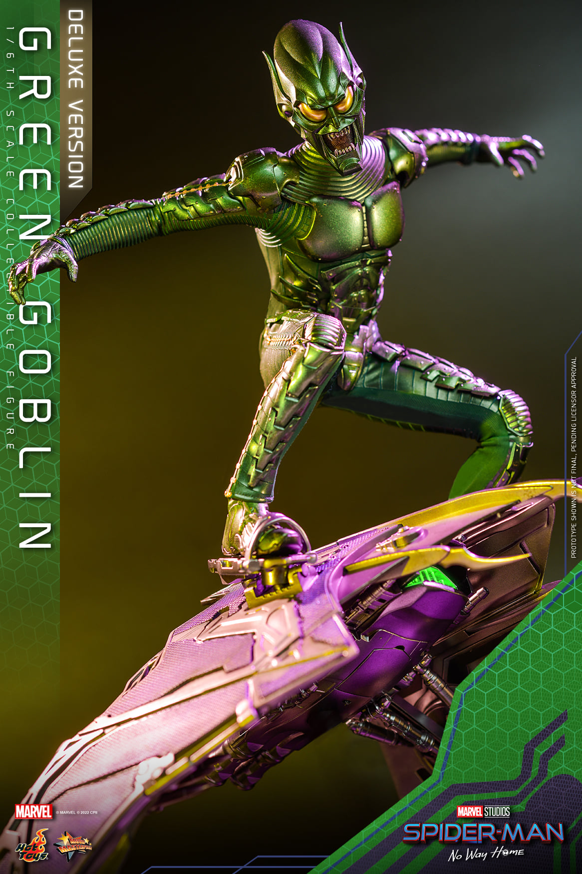 Hot Toys MMS631 1/6 Spider-Man: No Way Home - Green Goblin (Deluxe Version)