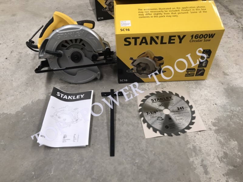 เลื่อยวงเดือน 7" SC16 STANLEY