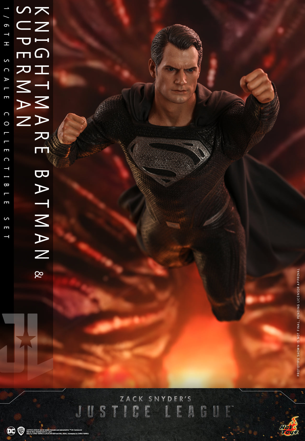 Hot Toys TMS038 1/6 Zack Snyder's Justice League - Knightmare Batman and Superman