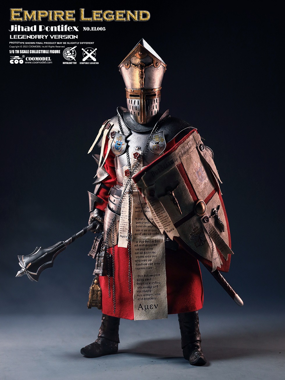 COOMODEL EL005 1/6 EMPIRE LEGEND - JIHAD PONTIFEX (LEGENDARY EDITION)