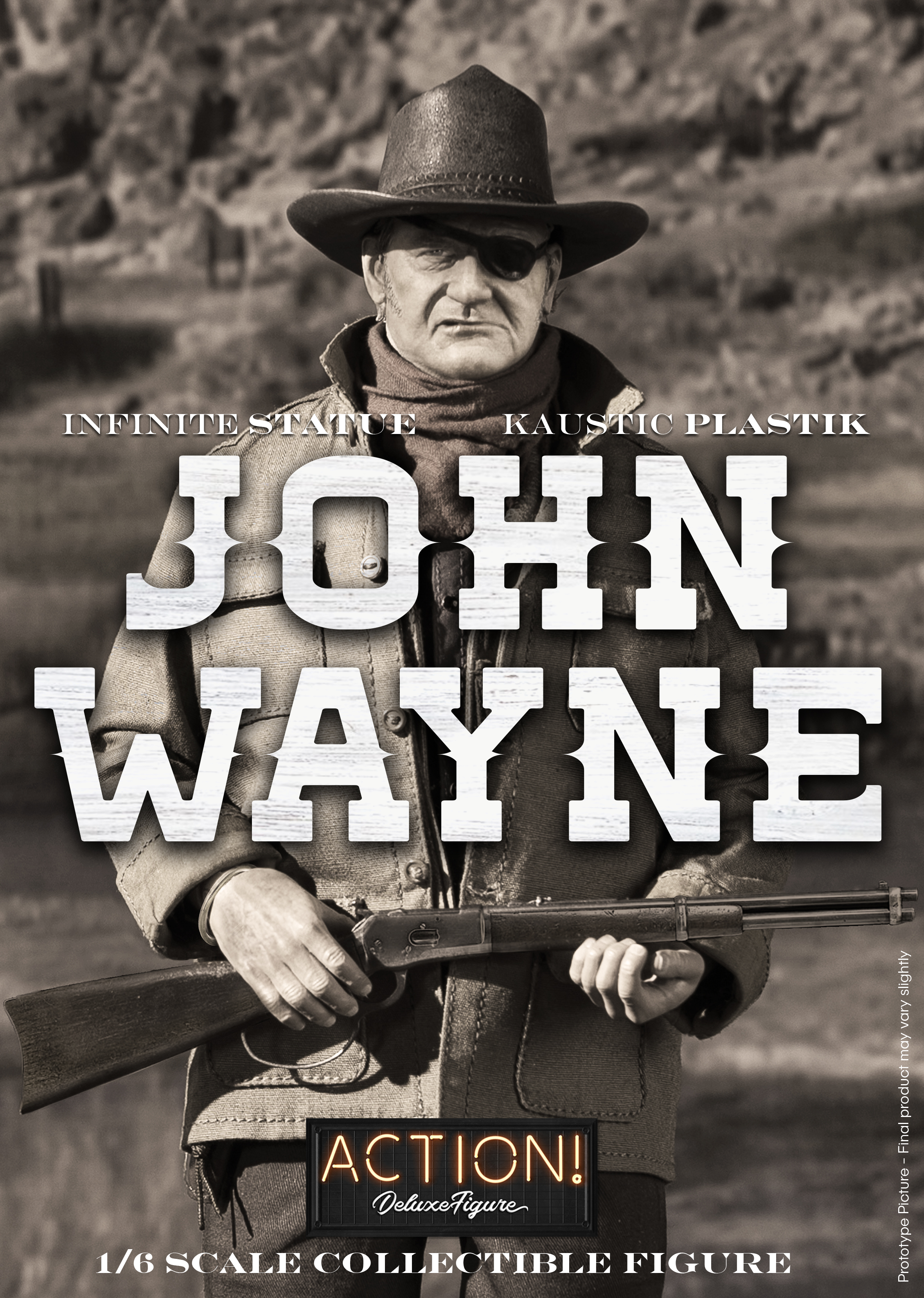 Kaustic Plastik and Infinite Statue 78475 1/6 John Wayne (Standard Edition)