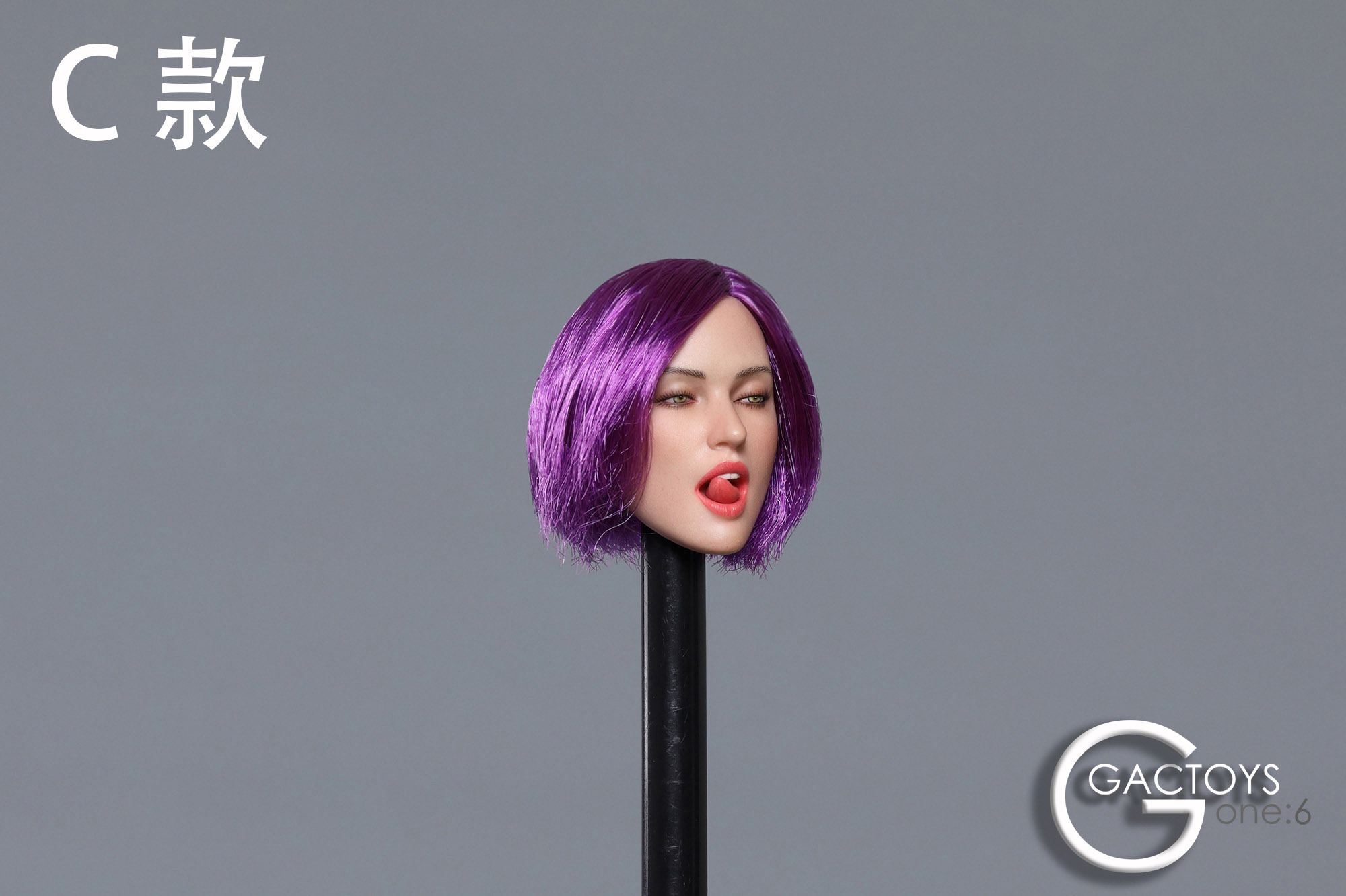GACTOYS GC021 European and American sexy expression beauty head