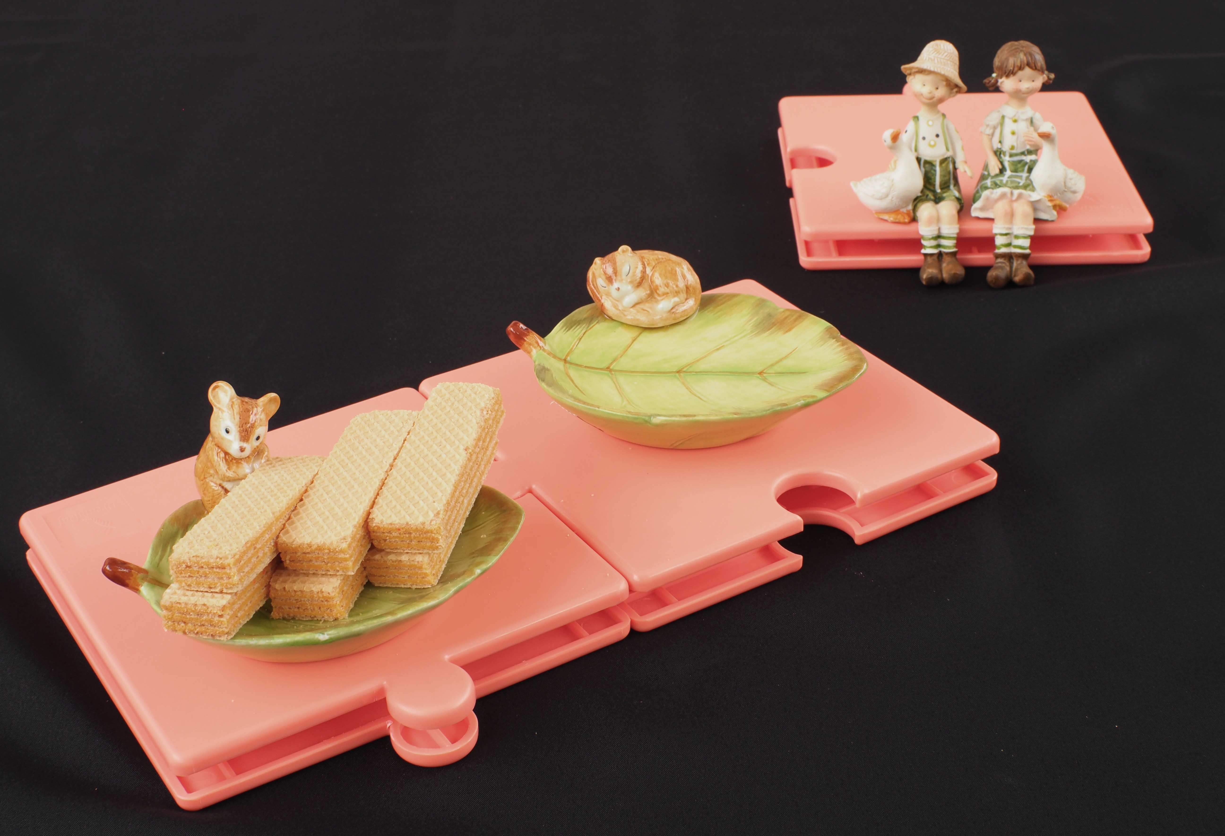 (ใหม่) ANTPAD แผ่นรองกันมด สีส้ม Coral (พาสเทล) จำนวน 1 แผ่น