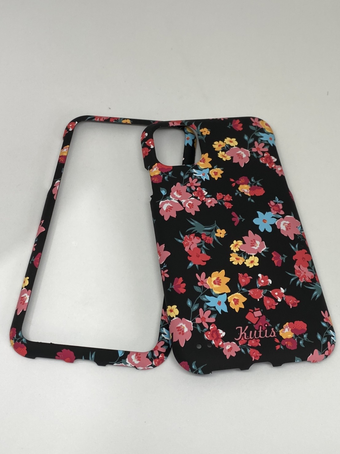 เคสคูทิส(Kutis)เคสไอโฟน11G(ลายดอกไม้หลากสี)มาใหม่ เคสประกบหน้า-หลัง เคสเรืองแสง เคสลายวินเทจ ร้านSuperhero Klongthom