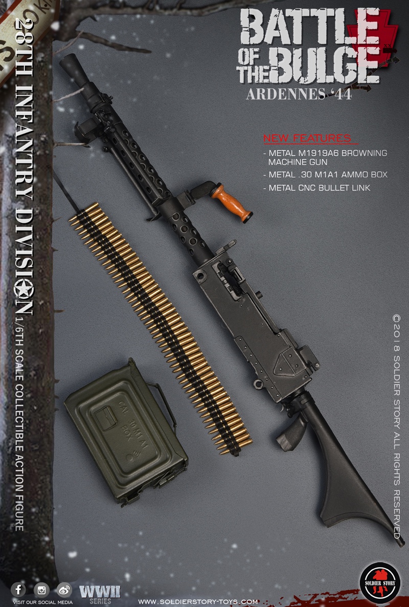 Soldier Story SS-111 WWII Series 28th Infantry Division 1/6 Battle of the Bulge - Ardennes '44