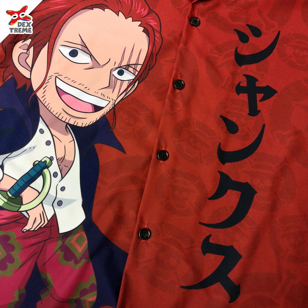 เสื้อฮาวายวันพีซ Hawaii shirt One Piece Shanks