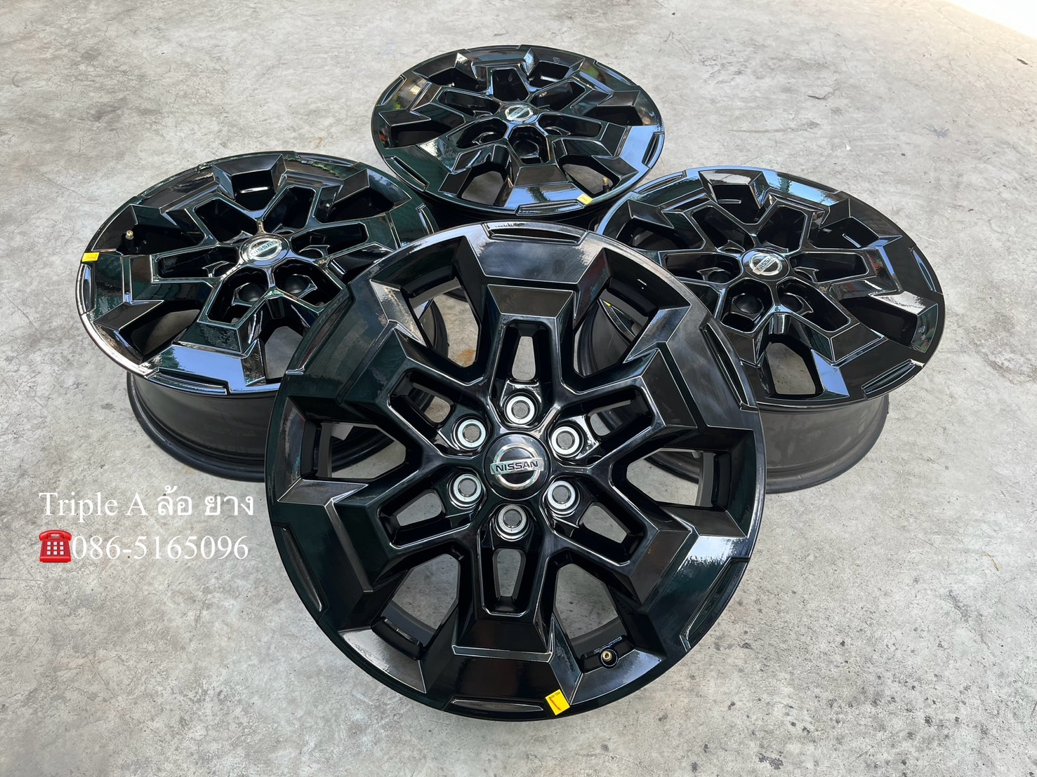 ✨ล้อแม็กป้ายแดง✨6รู114✨Nissan Navara Black Edition รุ่นใหม่ล่าสุด ขอบ 18💖ใหม่กริ๊บ💖
