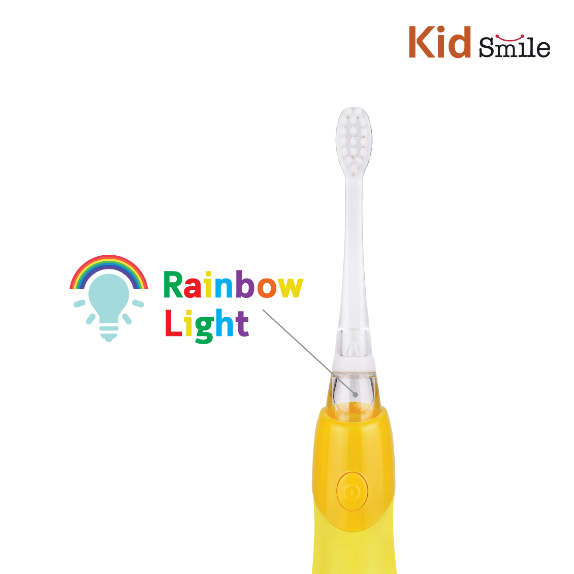 # BABIESOFT (เบบี้ซอฟต์) แปรงสีฟันไฟฟ้า SOFT รุ่น Kid Smile ระบบสั่นแบบโซนิคไม่ทำให้เหงือนร่น เหมาะสำหรับอายุ 3 ขวบขึ้นไป