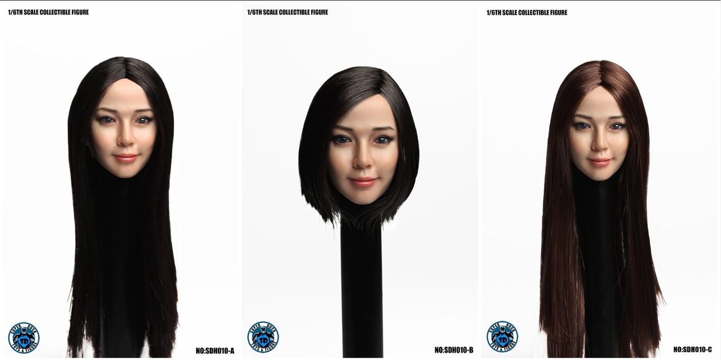 SUPER DUCK SDH010 Asian beauty headsculpt