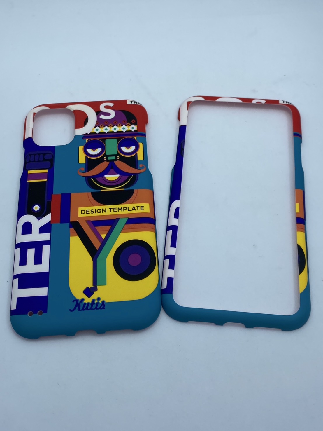 เคสคูทิส(Kutis)เคสไอโฟน11G(ลายหนวด)มาใหม่ เคสประกบหน้า-หลัง เคสเรืองแสง เคสลายวินเทจ ร้านSuperhero Klongthom