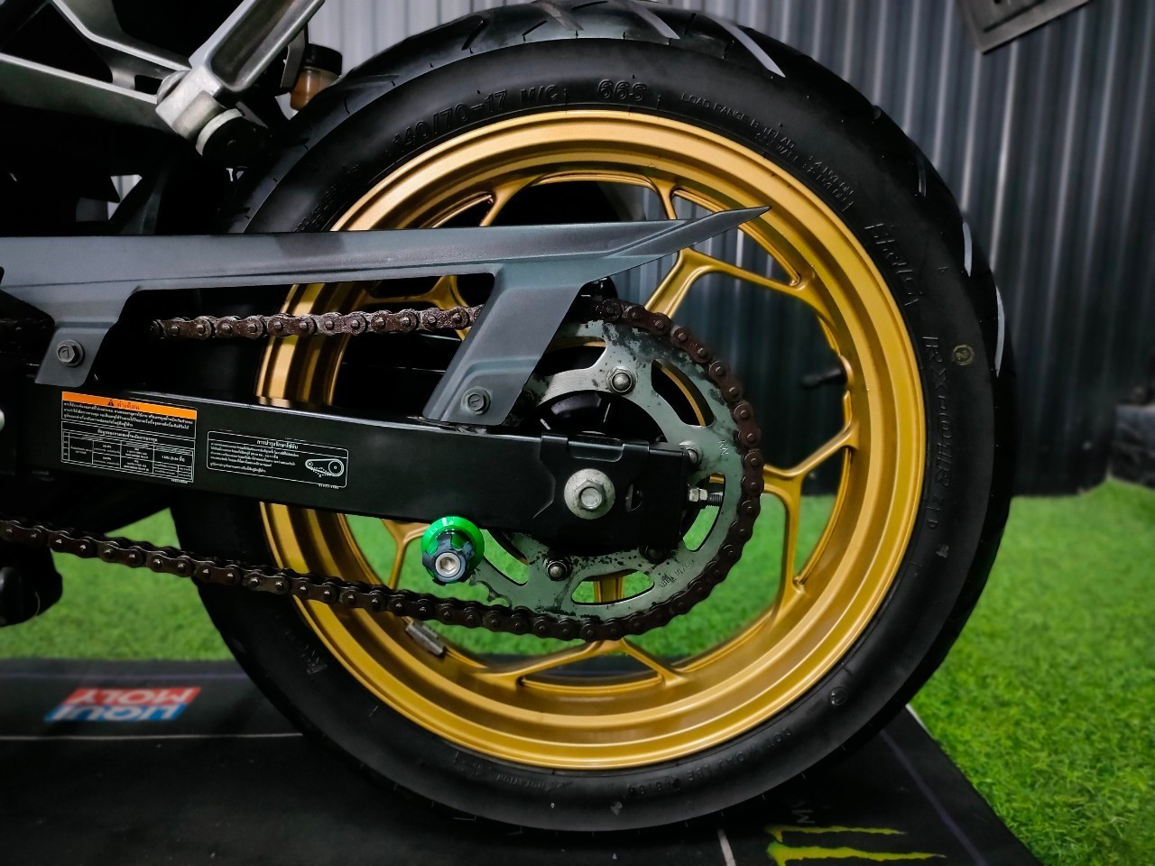 💥ไม่ต้องดาวน์+ไม่ต้องค้ำ...ผ่อนเบาๆ💥 รถบ้านแท้ใช้งานน้อย Kawazaki Z300abs จดปี 2017 ไมล์9พันสวยๆใสๆ