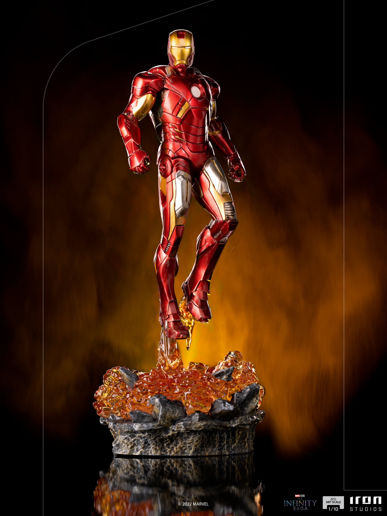 Iron Studios BDS Art Scale 1/10 The Infinity Saga - Iron Man Battle of NY