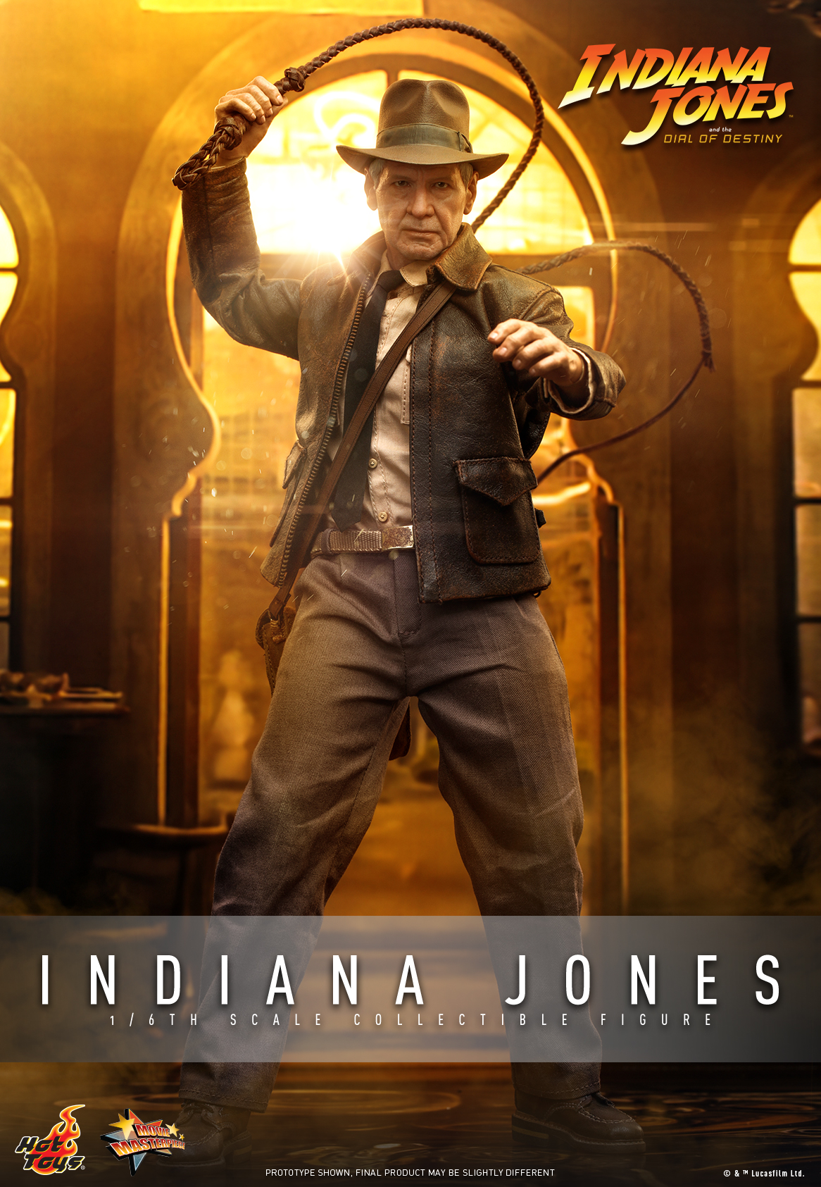 Hot Toys MMS716 1/6 Indiana Jones and the Dial of Destiny - Indiana Jones
