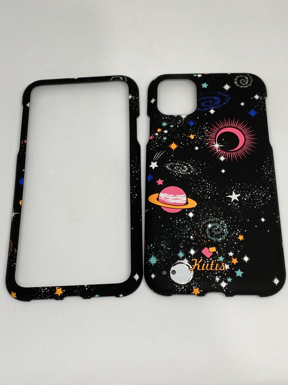 เคสคูทิส(Kutis)เคสไอโฟน11G(ลายดวงดาวอวกาศ)มาใหม่ เคสประกบหน้า-หลัง เคสเรืองแสง เคสลายวินเทจ ร้านSuperhero Klongthom