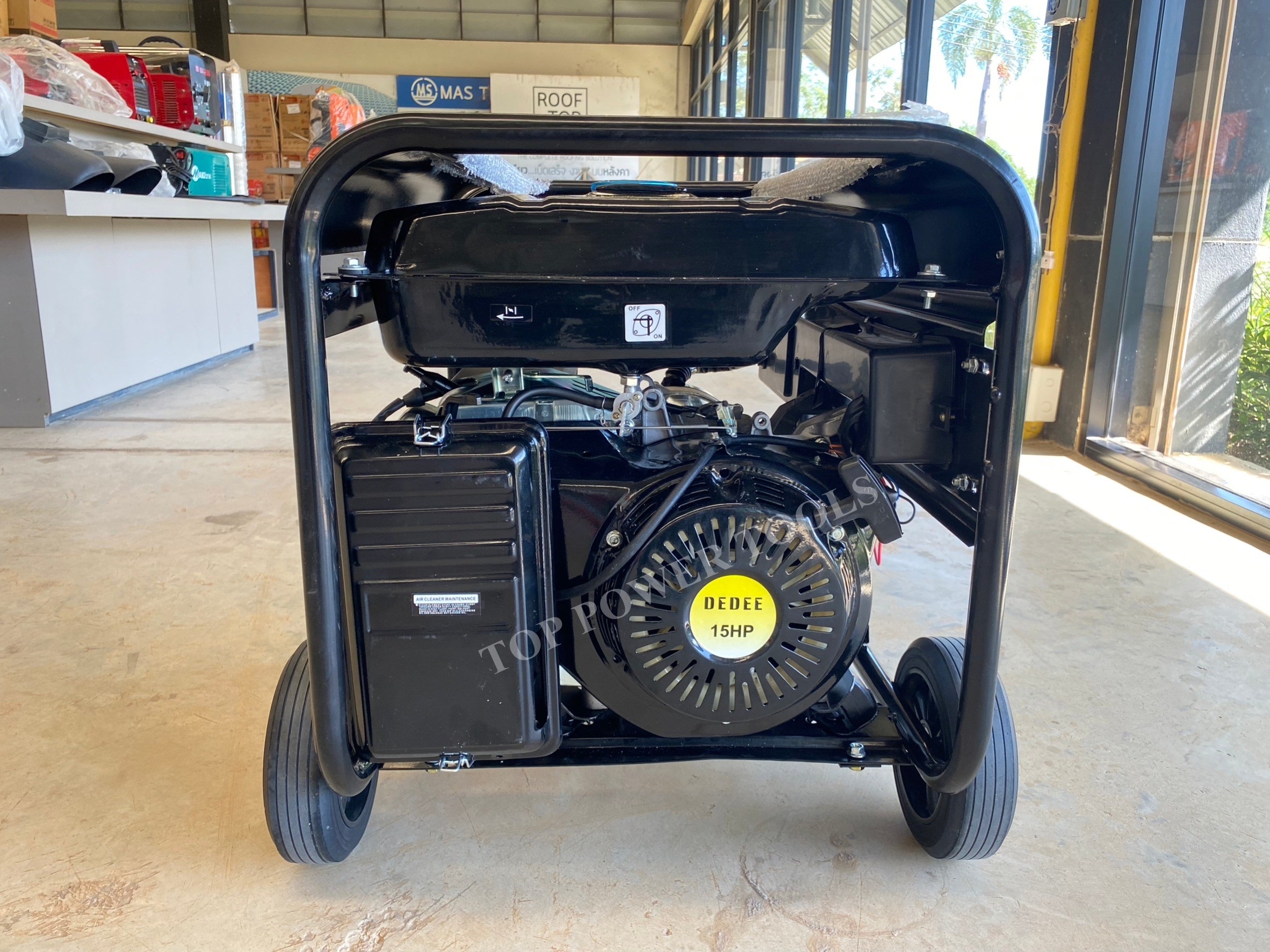 เครื่องปั่นไฟเบนซิน DD-5500E 5.5KW.DEDEE (สตาร์ทกุญแจ)