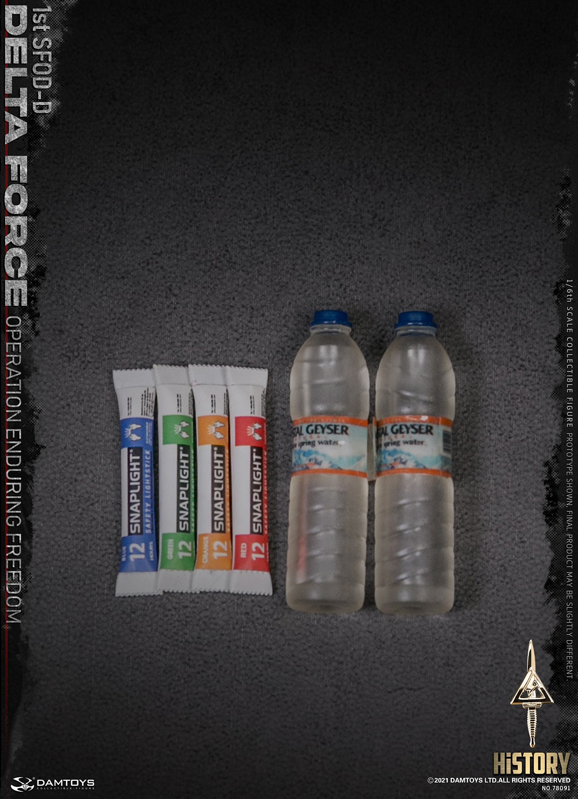 DAMTOYS 78091 1/6 1st SFOD-D OPERATION ENDURING FREEDOM DELTA FORCE