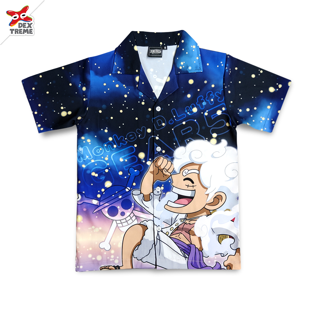 เสื้อฮาวายวันพีซ Hawaii Kids One Piece GEAR5