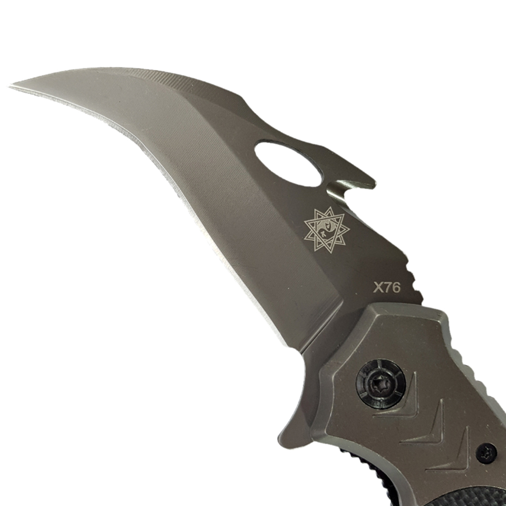 มีดพับ มีดคารัมบิต Derespina Karambit Knives X76 ขนาด 7.5 นิ้ว (19 ซม.)