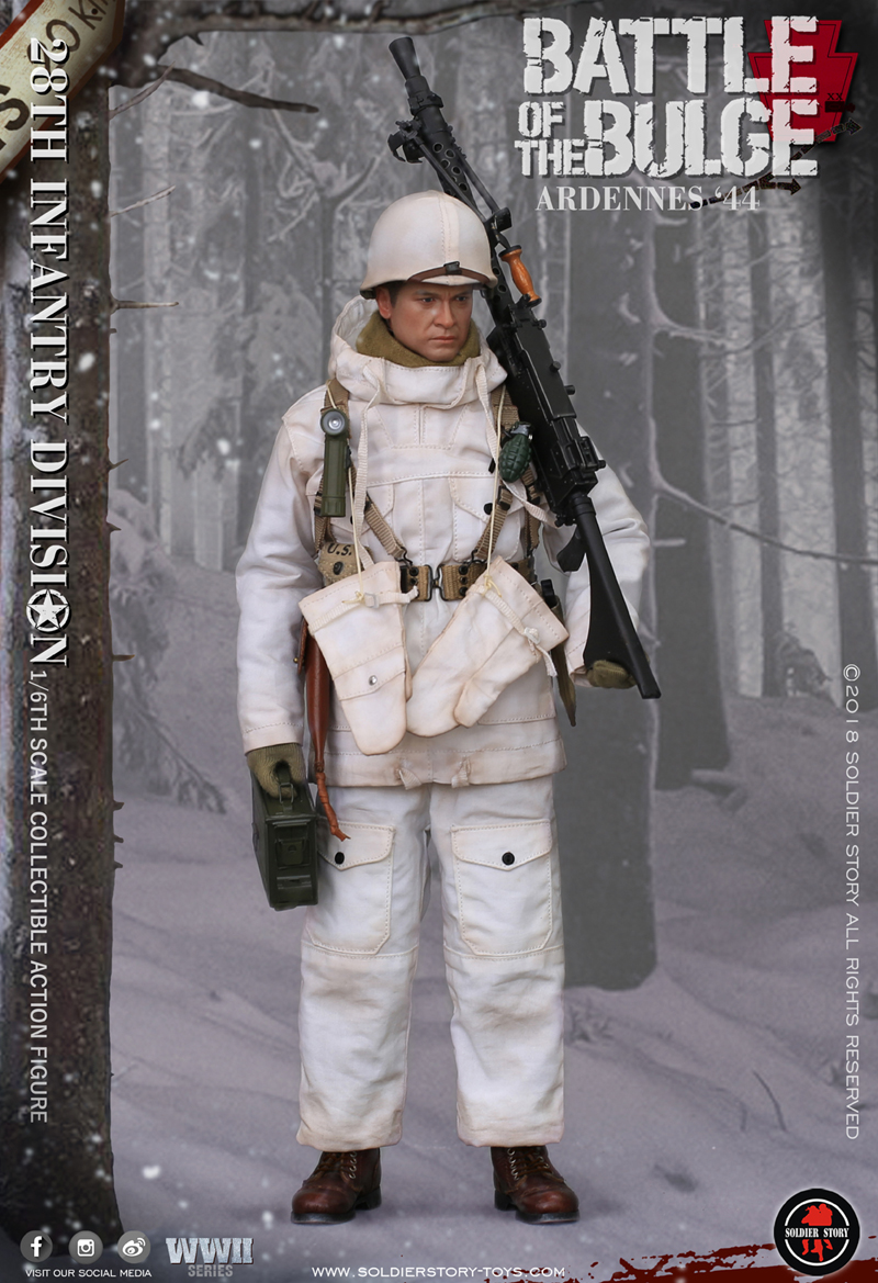 Soldier Story SS-111 WWII Series 28th Infantry Division 1/6 Battle of the Bulge - Ardennes '44